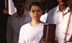 Thalaivi poster festuring Kangana Ranaut