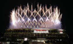 The Olympics like no other opened here on Friday sans the