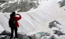 Climate Experts cover shrinking Italian glacier with cloth; watch viral video