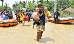 Assam floods, floods in Assam, Assam floods, Assam flood situation, Assam landslides, Indian Railway