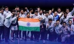 Indian badminton team