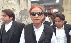 azam khan, shivpal yadav, samajwadi party meeting