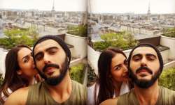 Arjun Kapoor, on birthday, shares lovey-dovey pictures with beau Malaika Arora from Paris. Seen yet?