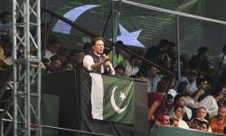 Former Prime Minister of Pakistan Imran Khan. 