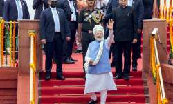 Prime Minister Narendra Modi ahead of the Independence Day