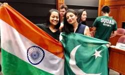 Sneha biswas and her pakistani friend
