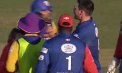 Mitchell Johnson abused and pushed Yusuf Pathan.
