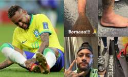 Neymar suffered injury during Brazil's opening match in