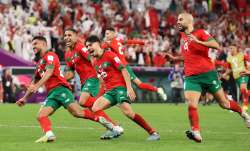 Team Morocco celebrates