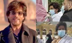 Shah Rukh Khan umrah mecca video photos