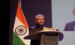 EAM Jaishankar while addressing Indian diaspora in Austria.