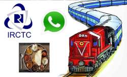 Online food services via Whatsapp on the train