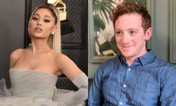 Ariana Grande and Ethan Slater