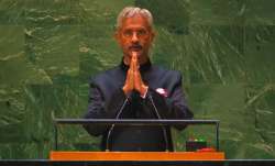EAM Jaishankar greets the UN General Assembly 