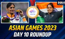 Two gold medals were added to India's tally on Day 10 of