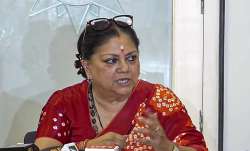 Vasundhara Raje meets JP Nadda Delhi son Dushyant Singh Rajasthan CM name suspense bjp pm modi amit 