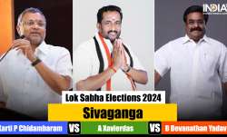 Lok Sabha election 2024, Sivaganga Lok Sabha election 2024, Sivaganga, Lok Sabha polls tamil nadu, k