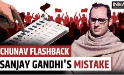 Chunav flashback: Congress paid a heavy price for Sanjay