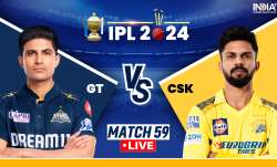 GT vs CSK IPL 2024 live score