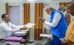 PM Modi files nomination from Varanasi Lok Sabha seat