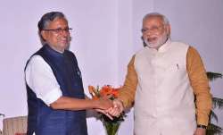PM Modi with Sushil Kumar Modi