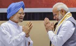 PM Modi with former Prime Minister Manmohan Singh 