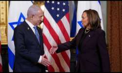 Kamala Harris and Netanyahu
