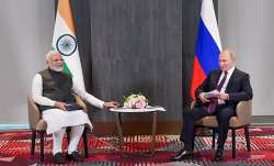 Prime Minister Narendra Modi interacts with President of