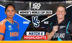 India vs New Zealand Women's T20 World Cup