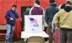 US polling station