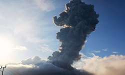 A volcano erupted at Mount Lewotobi Laki-Laki in Indonesia