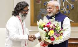 Hemant Soren call on PM Modi