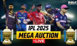 IPL 2025 Mega Auction.