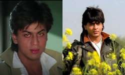 Shah Rukh Khan in Darr and DDLJ