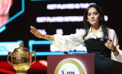 IPL auctioneer Mallika Sagar.