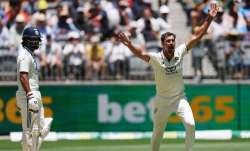 Mitchell Starc got the wicket of KL Rahul.