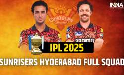 Sunrisers Hyderabad full squad for IPL 2025