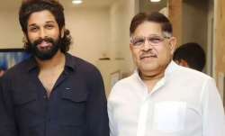 Allu Arjun with father