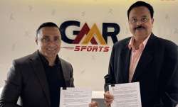 Rahul Bose, President of Rugby India and P. K. S. V. Sagar,