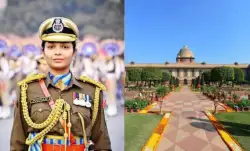 Rashtrapati Bhavan CRPF officers Poonam Gupta