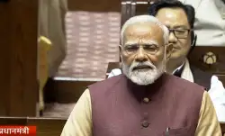 PM Modi targets Congress in Rajya Sabha.