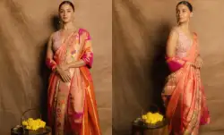 Alia Bhatt's nauvari saree at WAVES 2025 