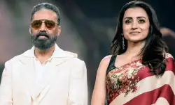 Kamal Haasan and Trisha Krishnan