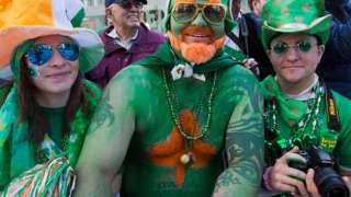 On March 17 every year, St Patrick's Day celebrations take