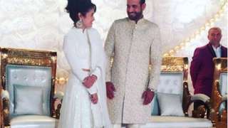 Irfan Pathan hosted a grand wedding reception in his home