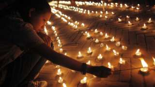 Hundreds of Nepalese today held memorial services to mark