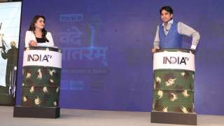 India TV Vande Mataram Kumar Vishwas