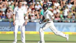 India lost three wickets for 28 runs in their first innings