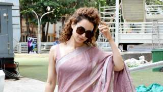 kangana ranaut saree pics