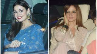 Dia Mirza and Sussanne Khan looked drop dead gorgeous as